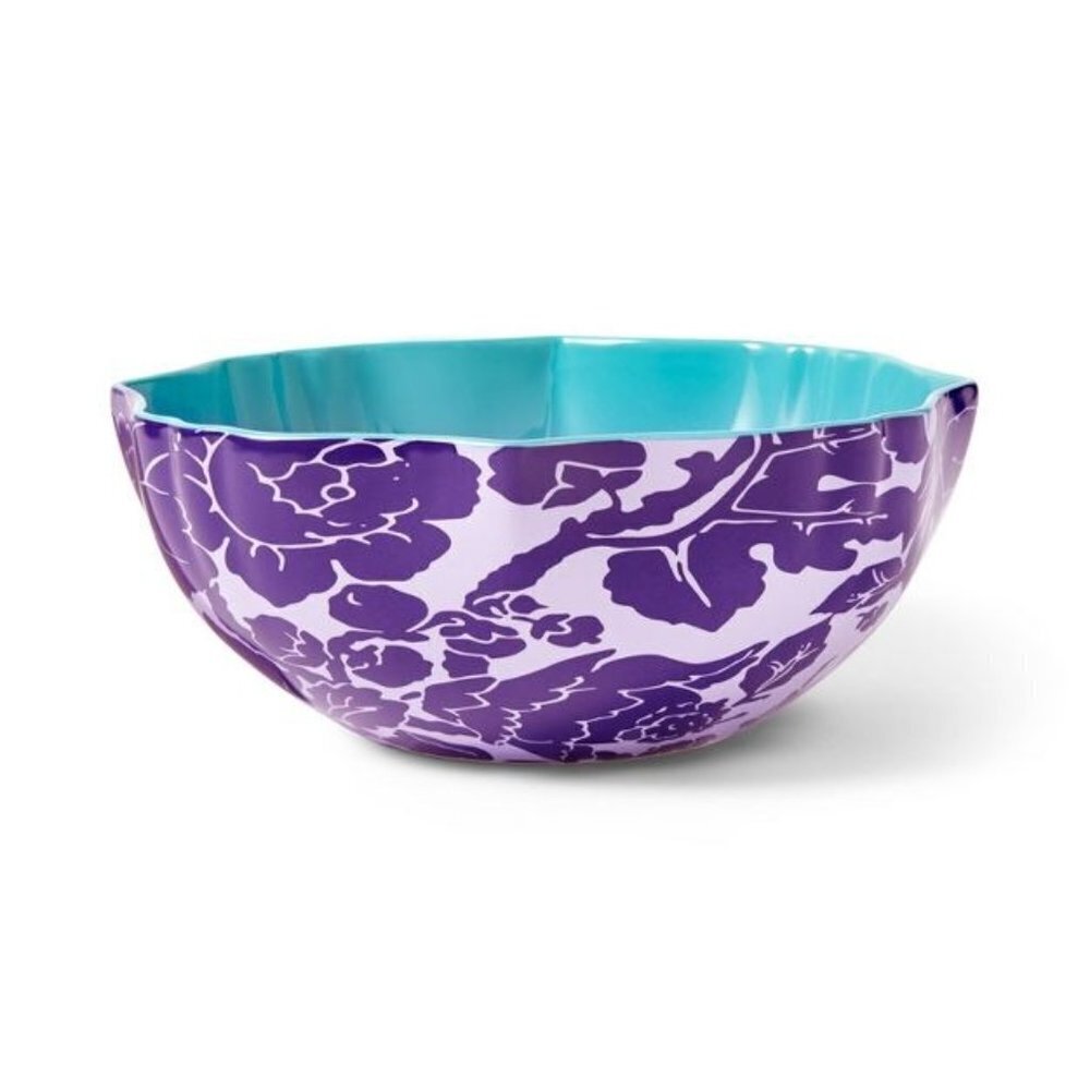 DVF for Target 94oz Stoneware Serving Bowl‎ Large Purple - Diane Von Furstenberg